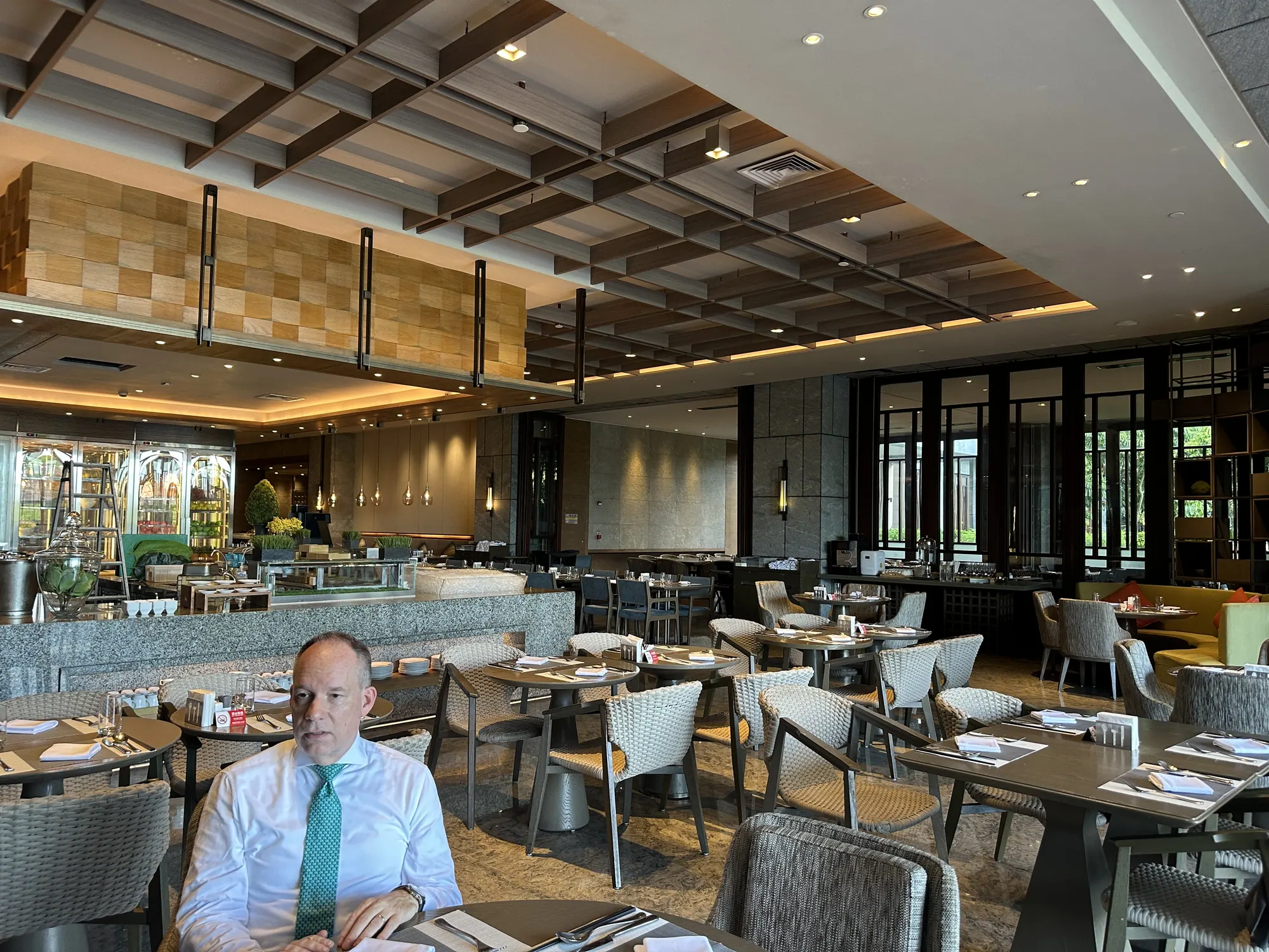 Hotel all-day dining room