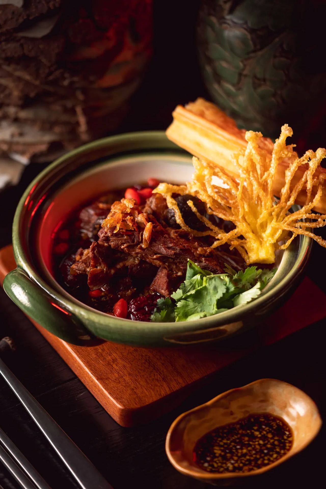 Madame Ching signature dish with chilli dip